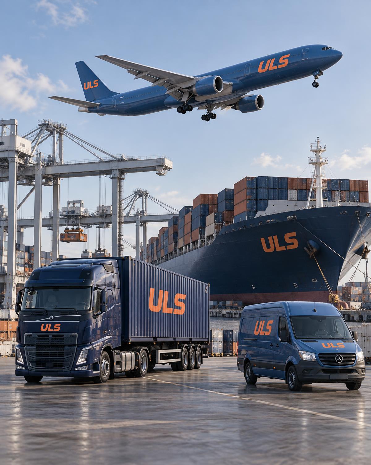 ULS air, ocean and road freight fleet